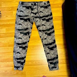 There is a little rip at the top but they still work perfectly fine.